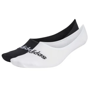 Sukat<Adidas matalat sukat valkoinen/musta 2-pack