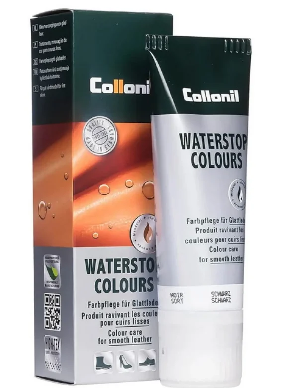 Hoitoaineet<Collonil Waterstop hoitava kosteussuoja musta 50ml