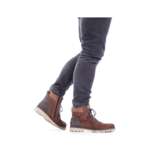 Talvikengät<Rieker lämminvuoriset nilkkurit vetoketjulla