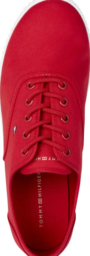 Kävelykengät | Vapaa-Aika<Tommy Hilfiger Canvas lace up sneaker